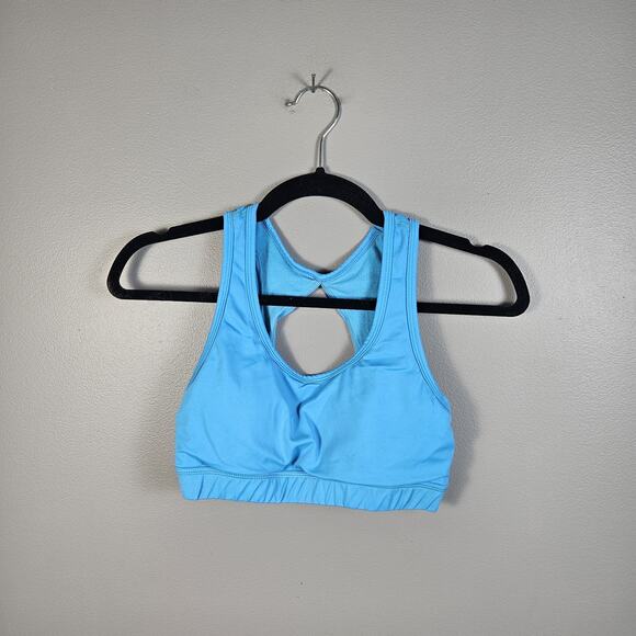 Buffbunny Collection Other - Buff Bunny Sports Bra Women Size Small Blue Light Padding Inserts